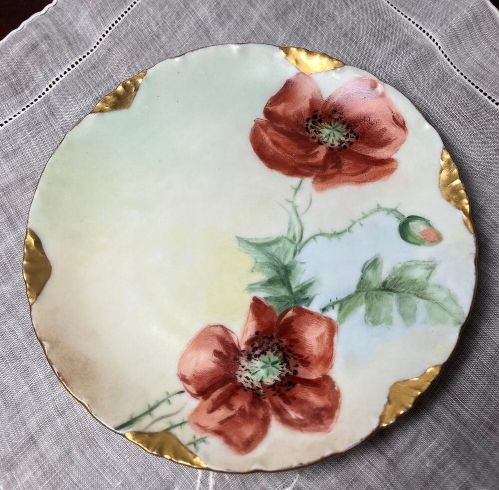Rosenthal Bavaria China hand painted plate